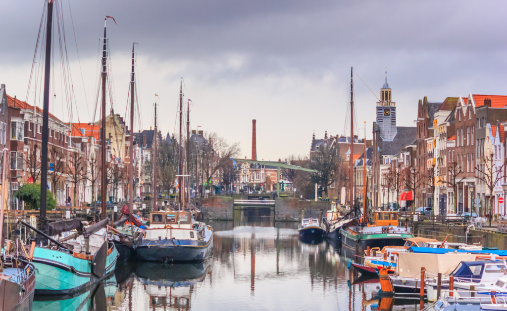 Landscape of the Rotterdam Marathon