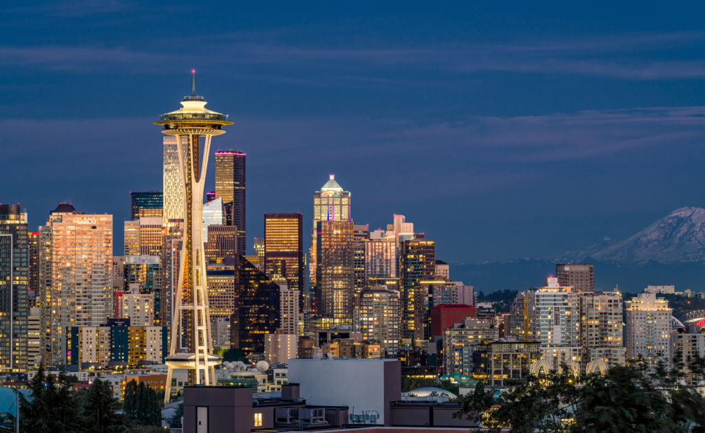 Landscape of the Seattle Marathon