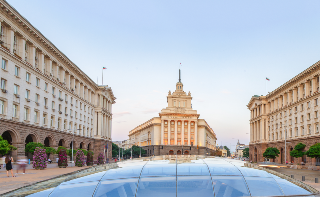 Landscape of the Sofia Marathon